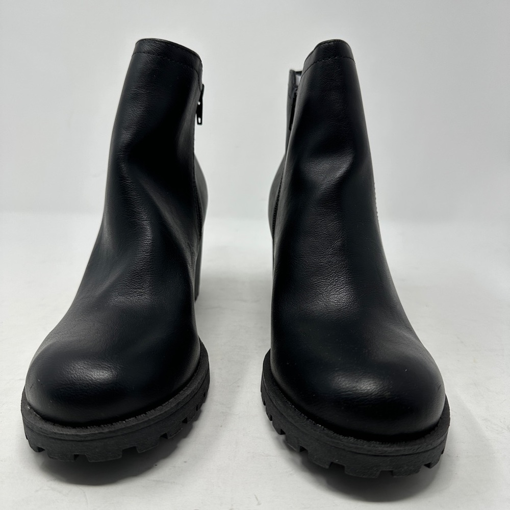 American Rag Morghan Round Toe Ankle Boots Black Padded Insole Women Size 9 NEW - Picture 4 of 11